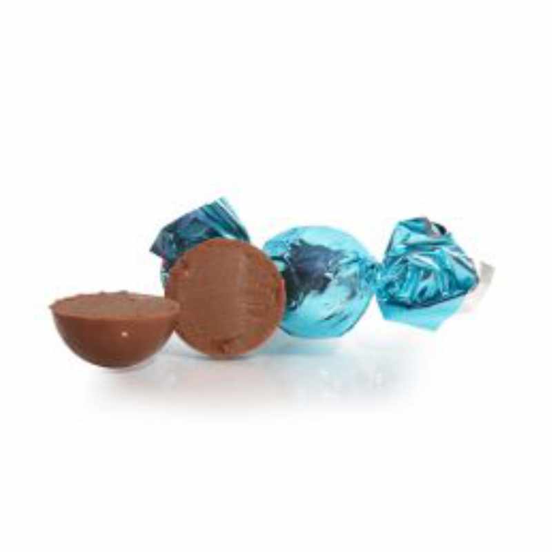 Fyldte chokoladekugler m/ amaretto - Turkis - 1 kg
