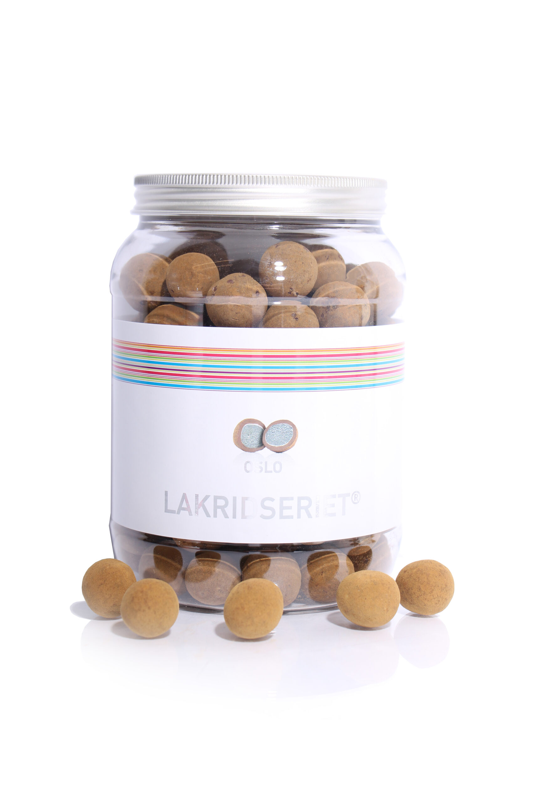 Billede af Oslo - Lakridskaramel m/ flødechokolade & lakrids - 1 kg