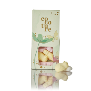 Cocoture æske i grøn med påskeskum - 45-50g