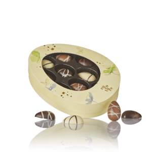 Fyldte chokoladeæg i Cocoture æske - 132g