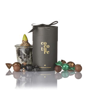 Cocoture fyldte chokoladekugler i sort Cocoture gaverør - 250g