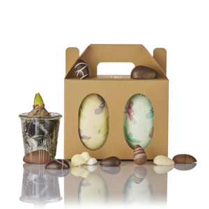 Påskemix i dobbelt Cocoture metalæg - 575g