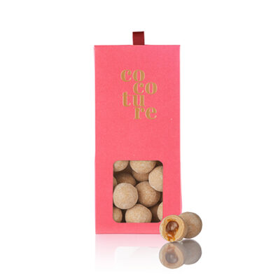 Cocoture hvid chokolade med karamel og havsalt - 90g