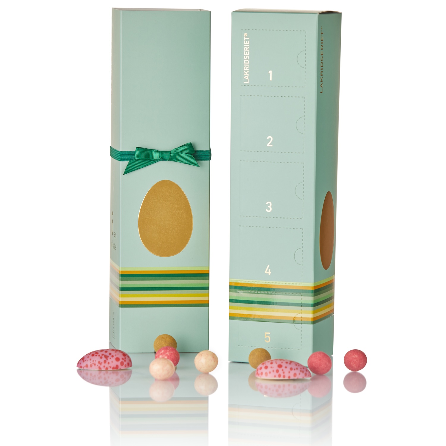 Chokolade og lakrids i Lakridseriet påskekalender - 164g