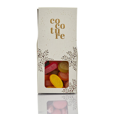 Engelsk vingummi grå Cocoture æske - 90g