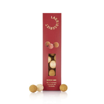 Lakridseriet - Nordic Mix - overtrukket lakrids- og vingummi mix - 170g