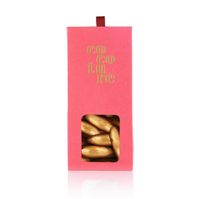 "Guld" mandler i rød Cocoture æske - 90g