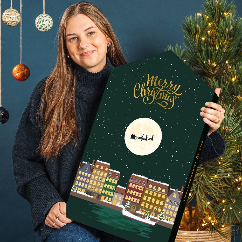 Den ULTIMATIVE julekalender til chokolade-elskere fra Cocoture | 1265 g