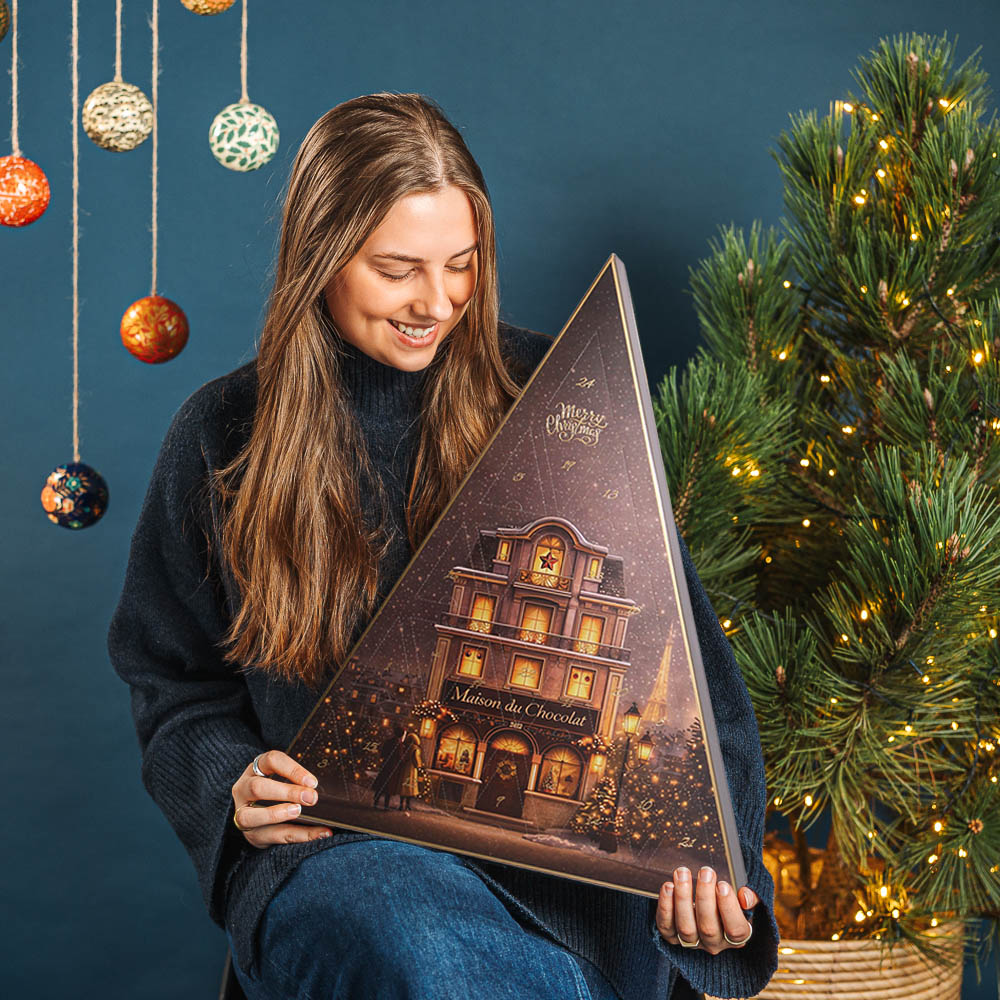 Julekalenderen til chokolade og marcipan-elskeren - Cocoture - 270g