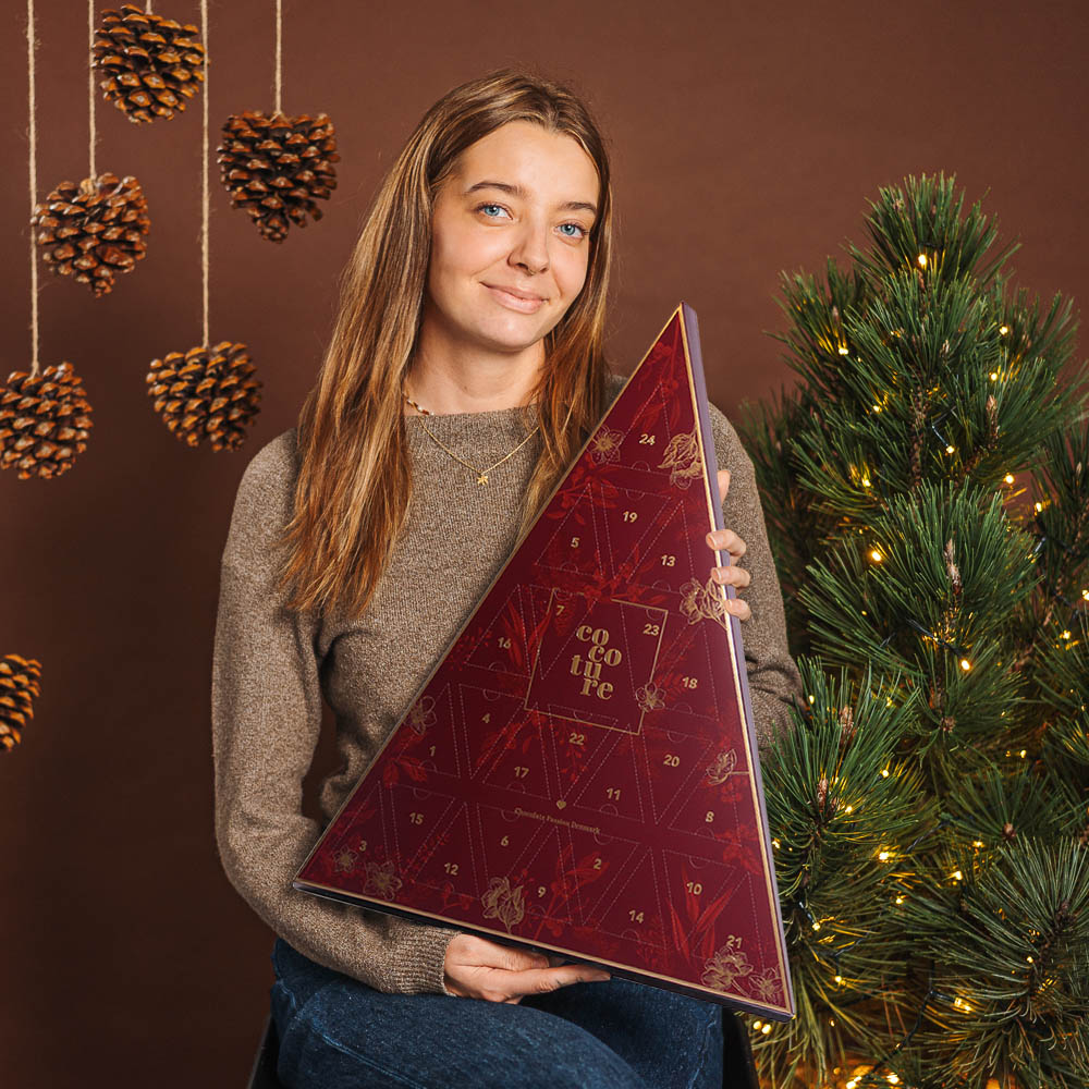 Julekalenderen til chokolade og marcipan-elskeren - Cocoture - 270g