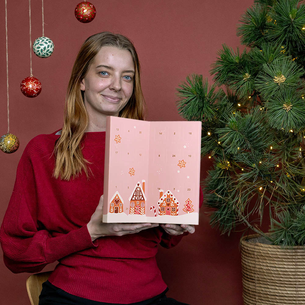 Retro julekalender uden alkohol - god til børn - 200g