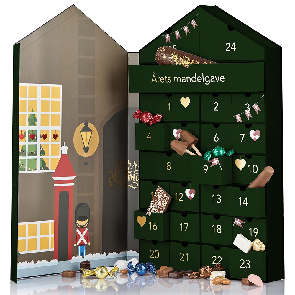 Den ULTIMATIVE julekalender til chokolade-elskere fra Cocoture | 1265 g