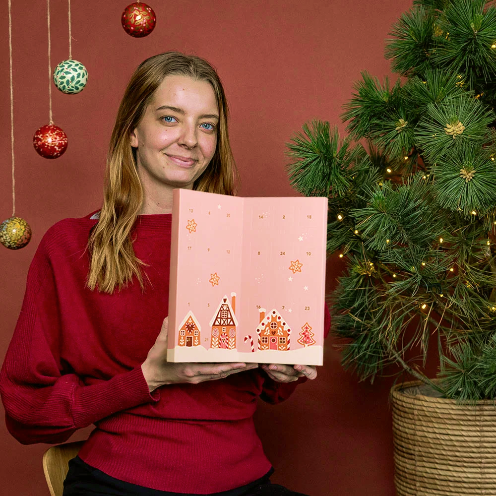 Retro julekalender uden alkohol - god til børn - 200g