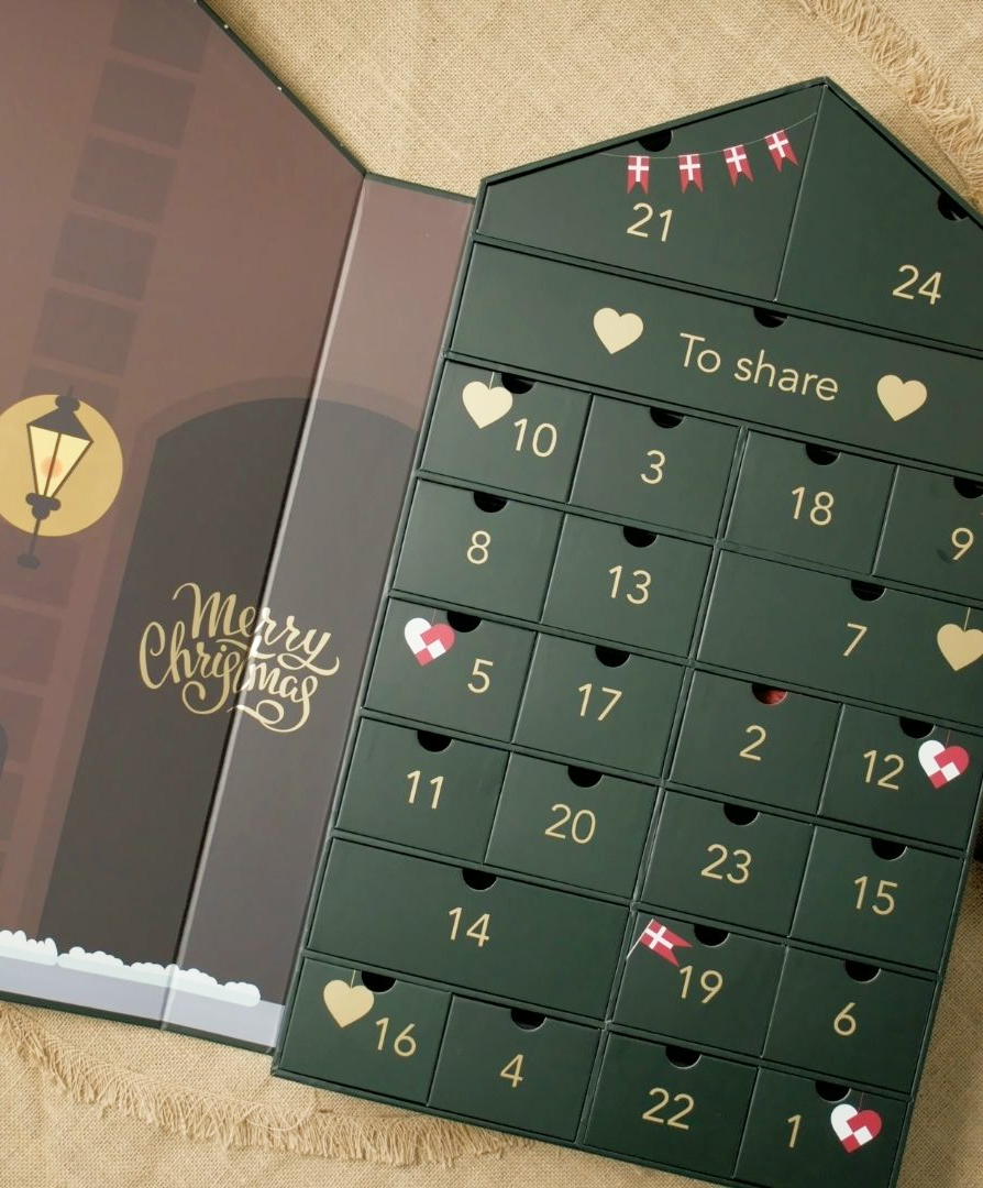 Den ULTIMATIVE julekalender til chokolade-elskere fra Cocoture | 1265 g – Chokolade Julekalender